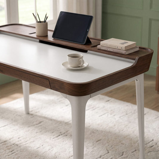 Brannan Office Desk, Wood
