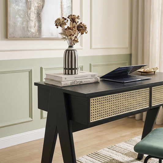 Lambeth Office Desk, Black