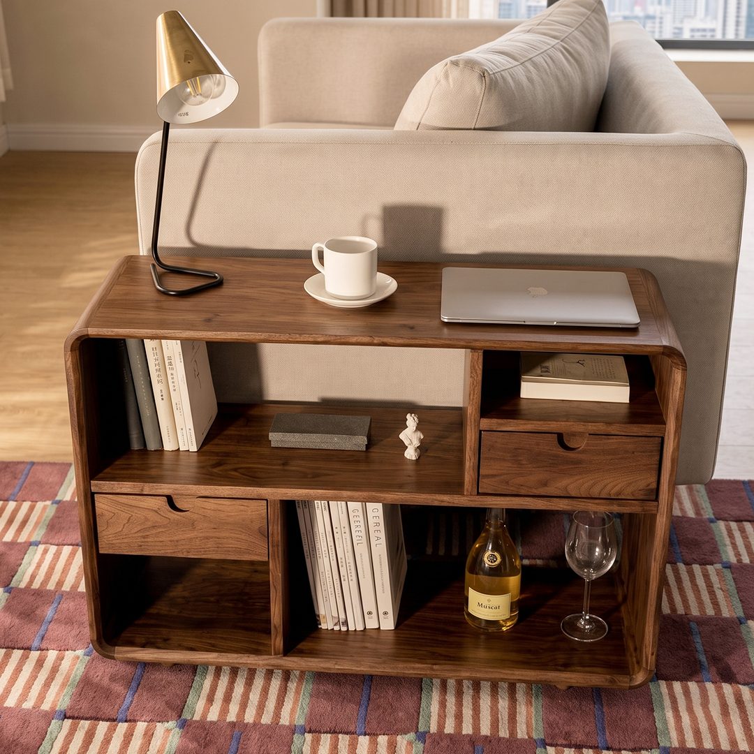 Franco Side Table, Side Storage, Oak
