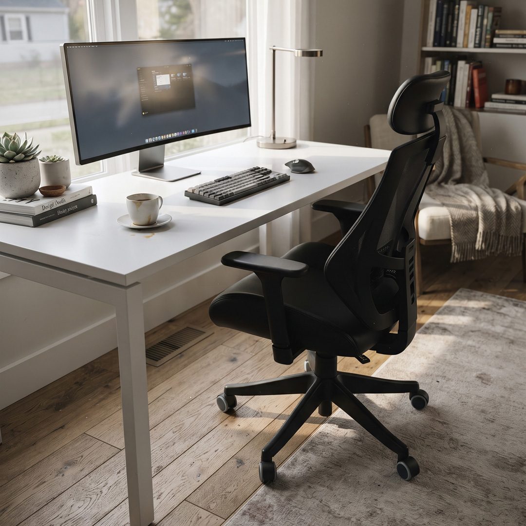 Carrie Office Chair, Black