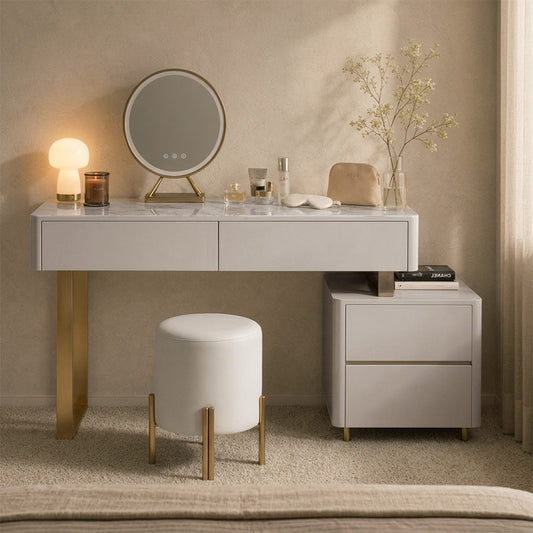Serenique Dressing Table With LED Mirror
