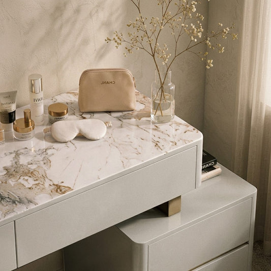 Serenique Dressing Table With LED Mirror