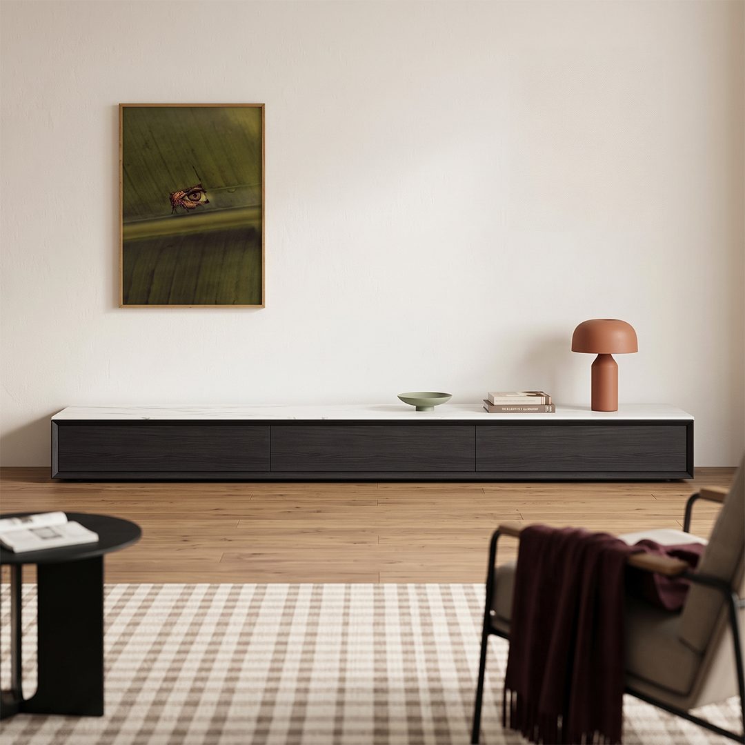 Kahoo TV Stand, Sintered Stone