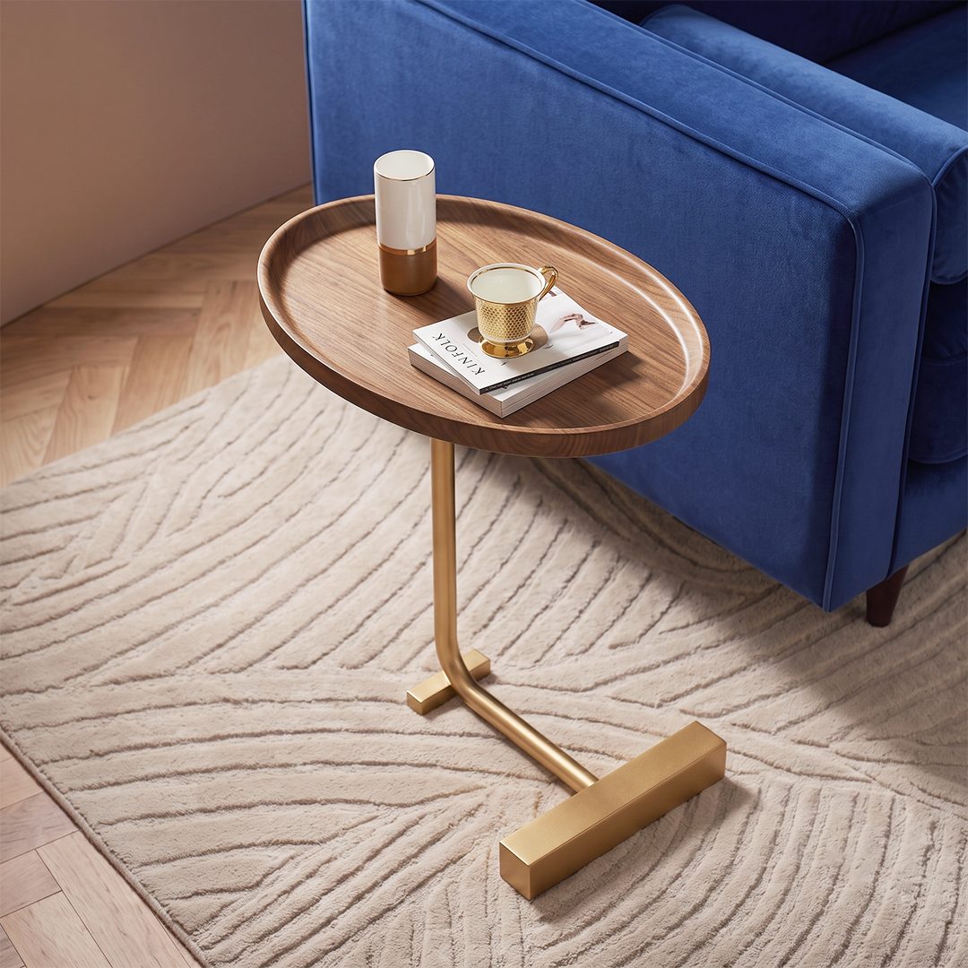 Isabeau Side Table, Wood