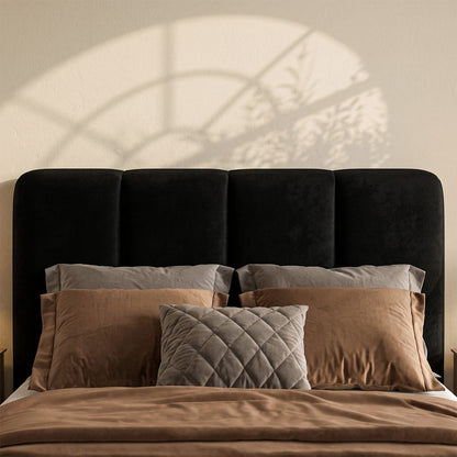 Lysander Double Bed, King Size Bed, Black