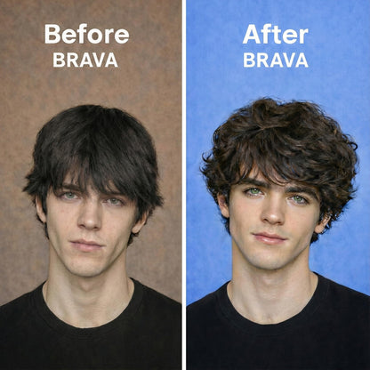 BRAVA Sea Salt Spray for Men – Texturizing Hair, Beachy Volume, All Natural, 10 oz