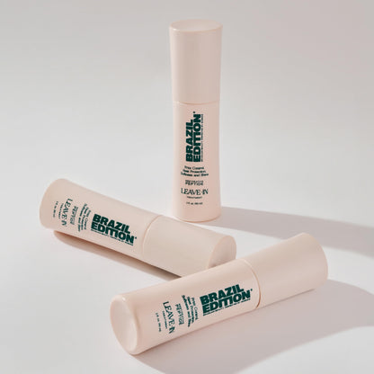 BRAZIL EDITION Restorative Peptide Leave-In – Frizz Control, Heat & UV Protection (3 fl oz)