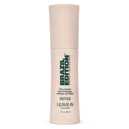 BRAZIL EDITION Restorative Peptide Leave-In – Frizz Control, Heat & UV Protection (3 fl oz)