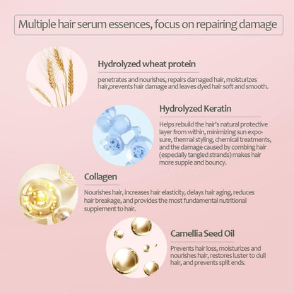 Bremod Performance Cocoa Butter & Camellia Seed Oil Hair Mask – Premium Intensive Treatment for Dry, Flat Hair (16.9 Fl Oz)