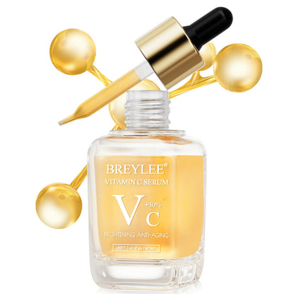 BREYLEE Vitamin C Serum for Face & Eye – Brightening, Dark Spot Reduction & Anti-Aging (1.4 oz)