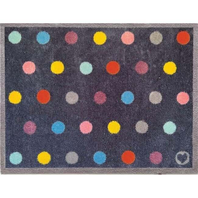 Eco-Friendly Washable Dots Mat and Runner