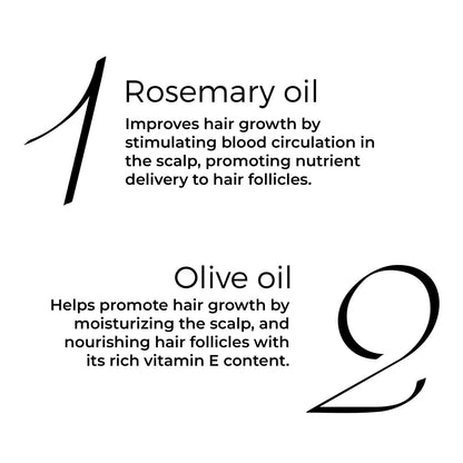 BRILLARE Rosemary Hair Oil – Healthy Hair, 3.38 Fl Oz