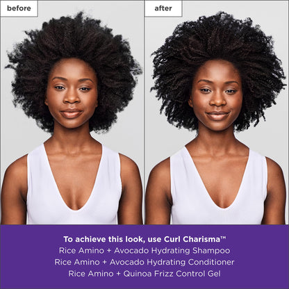 Briogeo Curl Charisma Rice Amino + Avocado Hydrating Conditioner – Define, Moisturize & Frizz Control (33.8 oz)