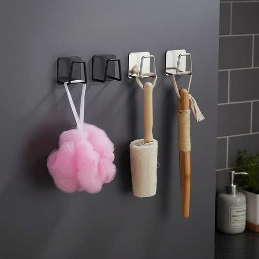 Compact Sponge Holder Self Adhesive Sink Caddy Kitchen Organizer