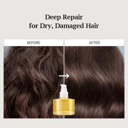 BRITISH M Annatto Hair Oil – Frizz-Free Shine, Deep Hydration, UV Protection for All Hair Types