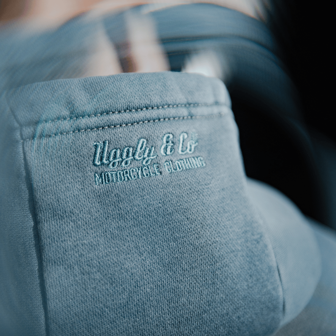 Blue Flattrack Hoodie