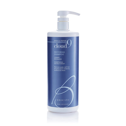 Brocato Cloud 9 Restoring Shampoo, 32 Fl Oz – Miracle Repair, Hydration & Shine