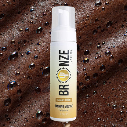 Bronze Cactus Caramel Cream Tanning Mousse | Easy Application & Instant Glow