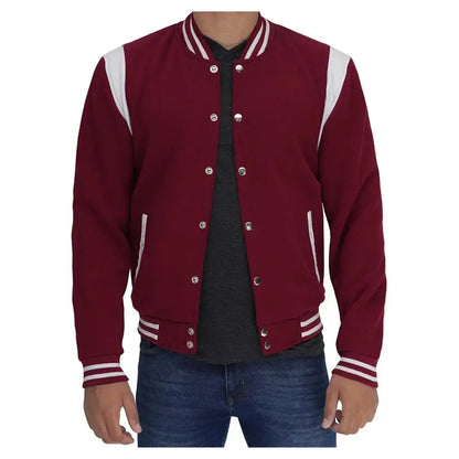 Men’s Brown Letherman Vintage Varsity Jacket