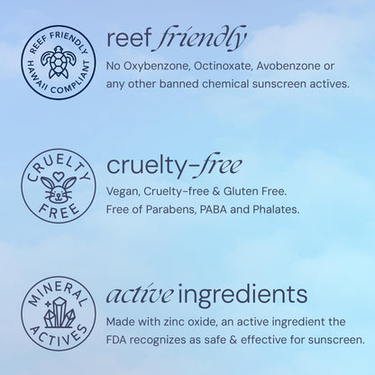 Brush On Block Mineral Sunscreen Powder Refill SPF 30 — Natural, Reef-Friendly, Sensitive Skin Safe