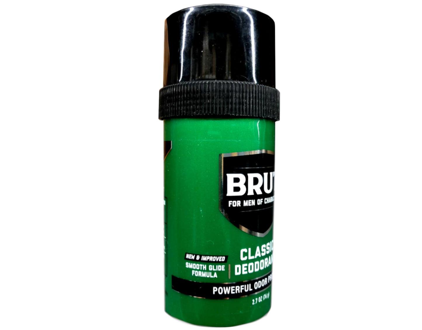 BRUT Classic Round Deodorant Stick - 2 Pack | All-Day Odor Protection & Signature Scent