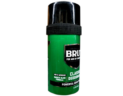 BRUT Classic Round Stick Deodorant 2.7 Ounces (Pack of 4) – Original Scent, All-Day Freshness