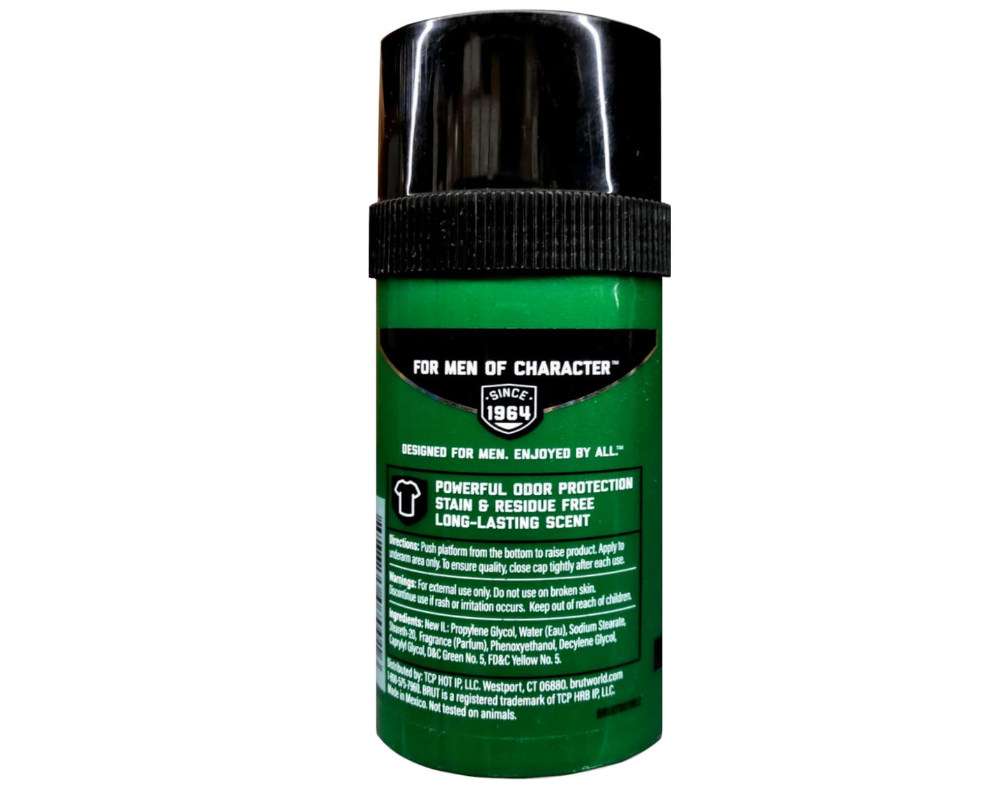 BRUT Classic Round Stick Deodorant 2.7 Ounces (Pack of 4) – Original Scent, All-Day Freshness