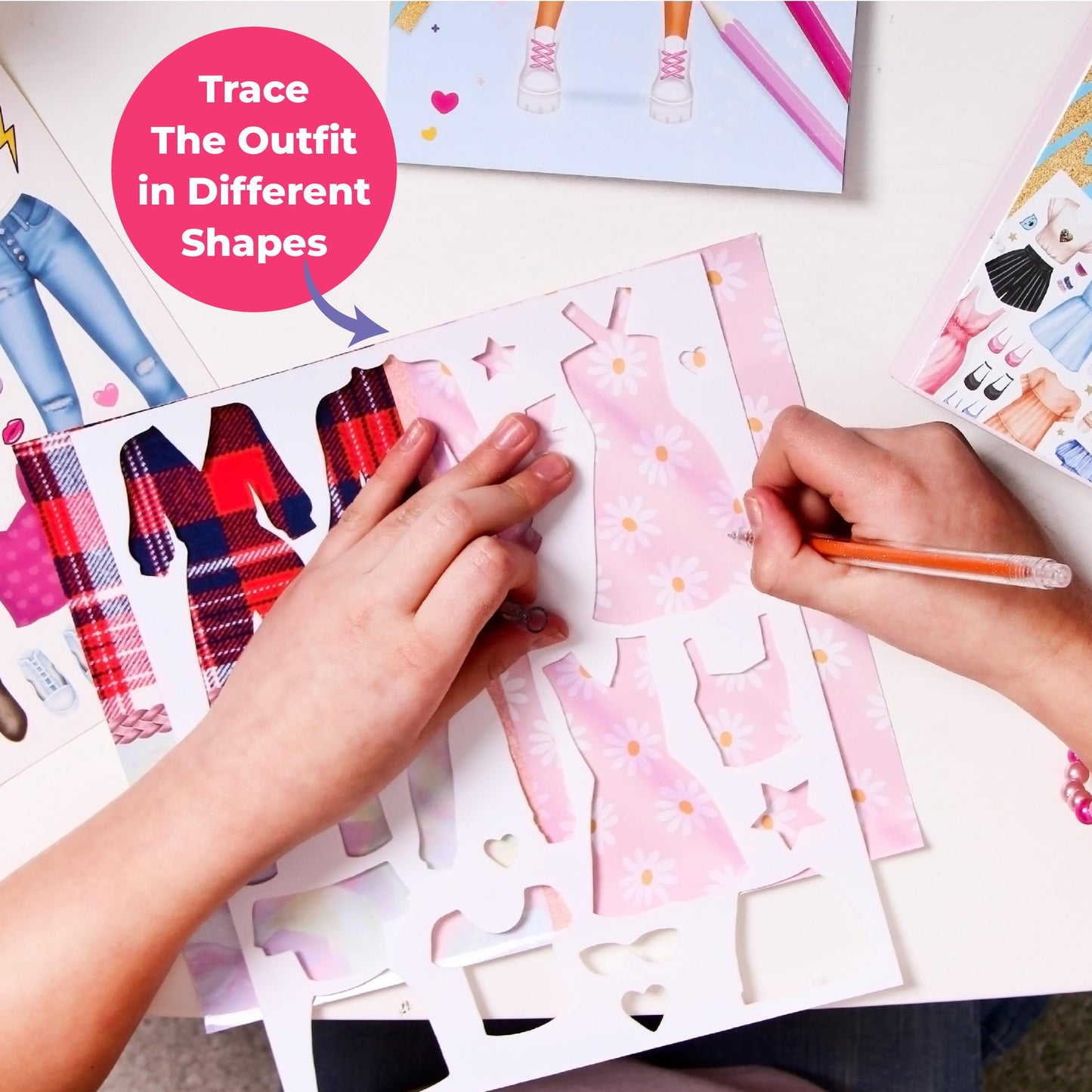 BSCOOL Fashion Studio: Little Designer Creativity Book for Kids 4+ | Dress Up, Drawing & Coloring