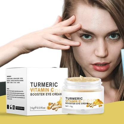 BSMKCL Turmeric + Vitamin C Eye Cream – Dark Circles, Puffiness & Fine Lines