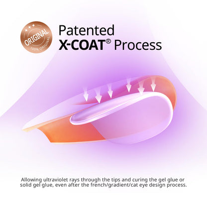 BTArtbox Almond Nail Tips Short – Soft Gel Press-On Nails with XCOATTIPS, Stronger Adhesion