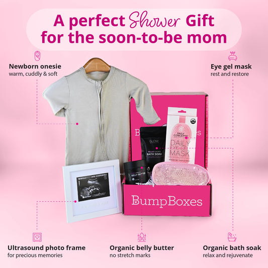 Bump Boxes 2nd Trimester Gift Set | Complete Pregnancy Care Package