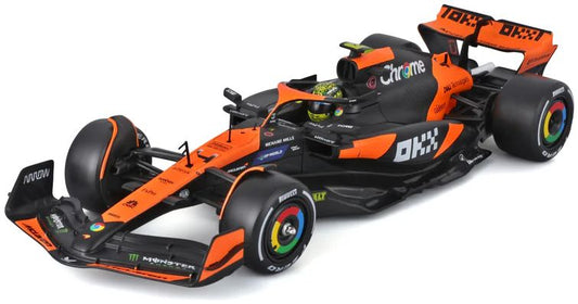 McLaren F1 Team MCL38 #4 Lando Norris F1 2024 1:24 Scale Bburago Model Car