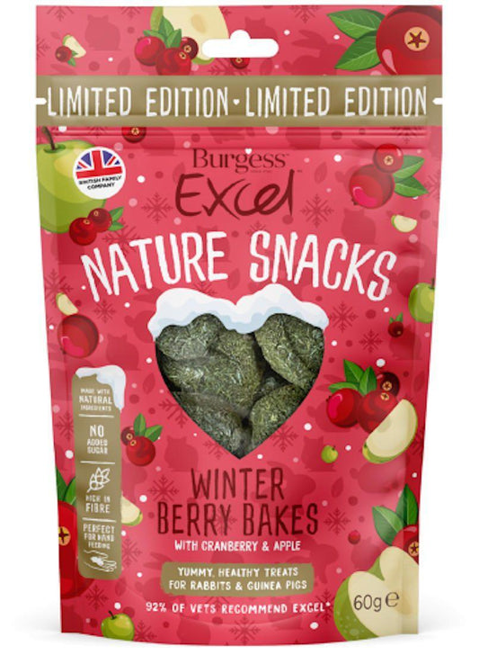 Burgess Excel Winter Berry Bakes, 60g