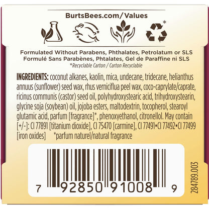 Burt's Bees Color Nurture Cream Blush – Berry Whip, Vitamin E, 0.25 oz