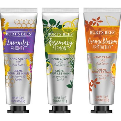 Burts Bees Rosemary and Lemon Hand Cream with Shea Butter – 1 oz | All-Day Moisturization