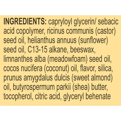 Burt's Bees 100% Natural Hydrating Lip Oil with Sweet Almond Oil – Pack of 4 Tubes
