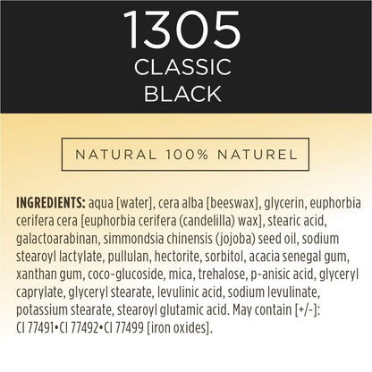 Burt's Bees 100% Natural Nourishing Mascara, Classic Black — 0.4 Ounce (Pack of 2)