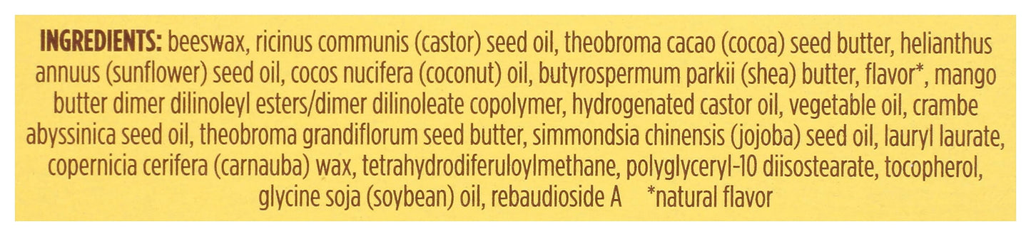Burt's Bees Shea Cocoa Butter Lip Balm 0.34 oz | Hydrating Lip Care