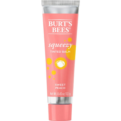 Burt's Bees 100% Natural Squeezy Tinted Lip Balm – Sweet Peach
