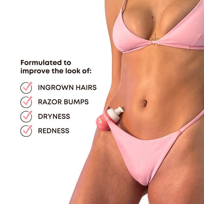Bushbalm Ingrown Hair Oil Watermelon Sugar – Soothe Razor Bumps & Post-Shave Irritation (30 ml)