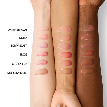 Buxom Full-On Glossy Lip Oil White Russian | Non-Sticky Hydration & Instant Plump