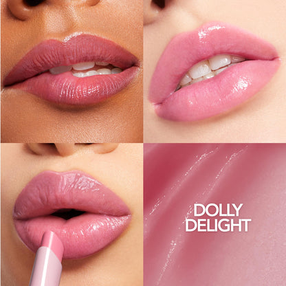 BUXOM Full-On Plumping Lip Glow Balm Dolly Delight – Hydrating Lip Color
