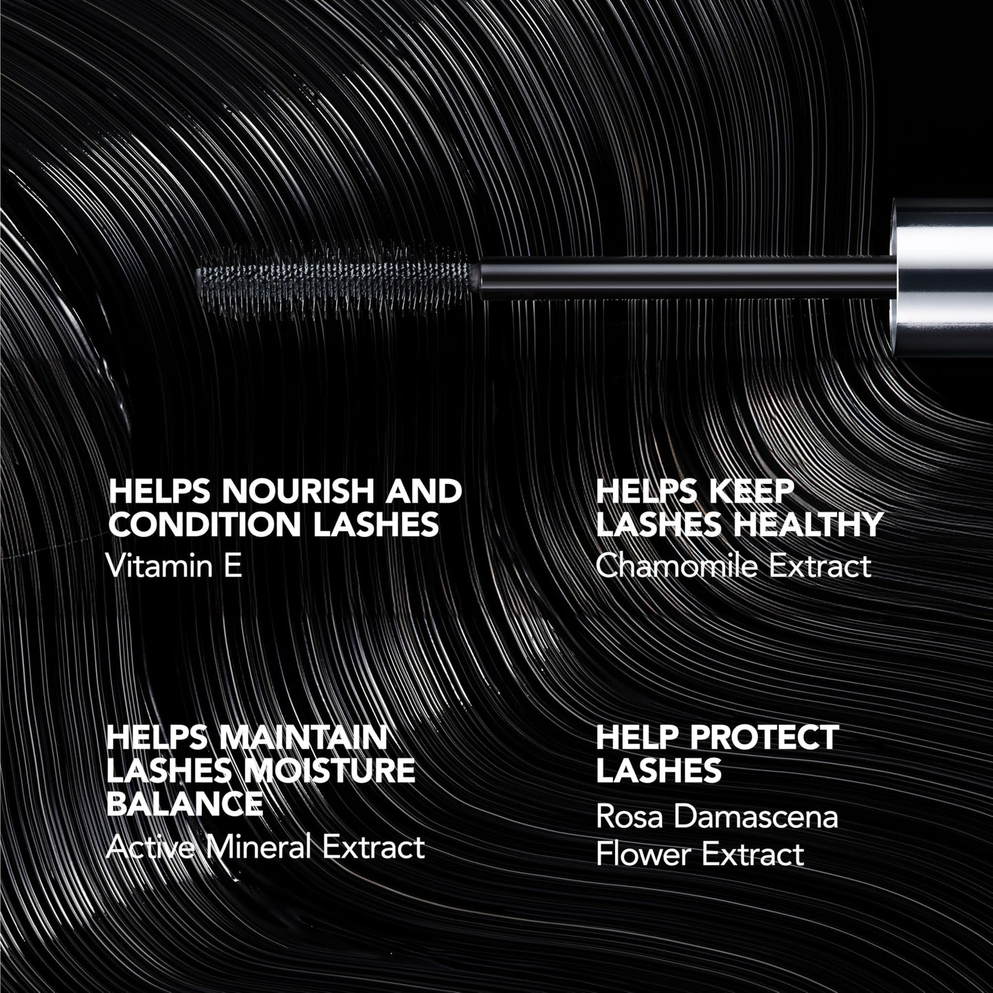 BUXOM Lash Volumizing Mascara – Blackest Black (Travel Size) | 3x Volume