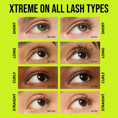BUXOM Lash Xtension Lift Mascara, Full Size — 24H Curl, Lift & Length