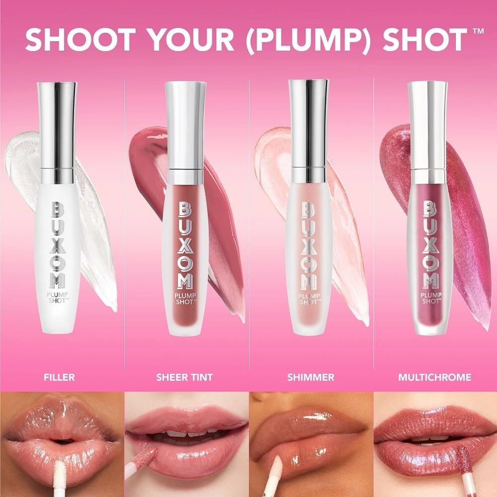 Buxom Plump Shot Peptides Lip Serum – Cherry Pop