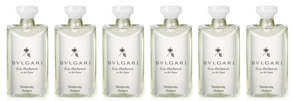 BVLGARI White Tea au the blanc Shampoo — 6 x 2.5oz Bottles (15oz Total)