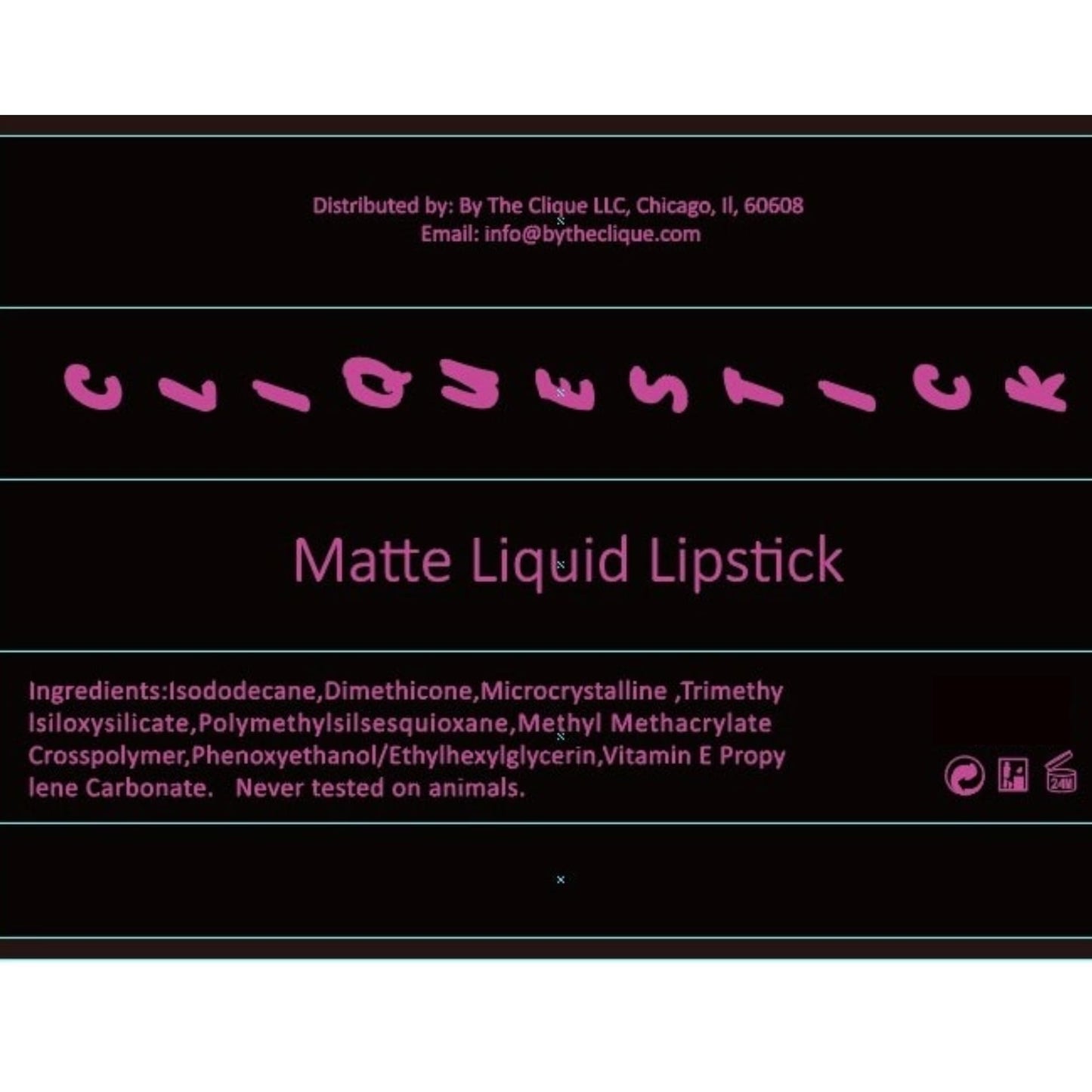 By The Clique Premium Matte Lip Kit – Beach Babe Nude Lipstick & Liner Set