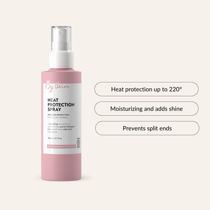 By Veira Heat Protection Spray 5.1 oz – Shine, Color Preservation, 100% Vegan