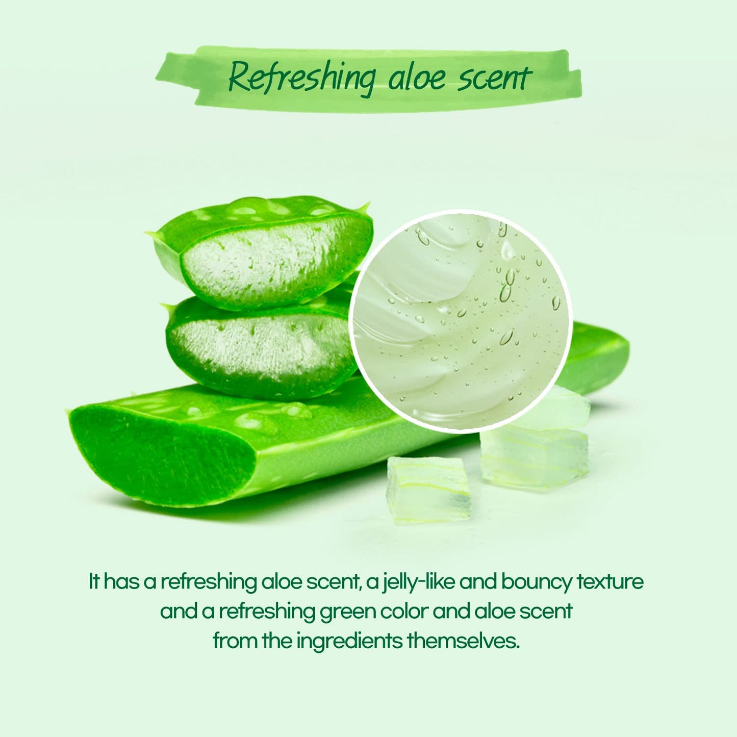 by.H Travel Size Aloe Vera Gel — 30 Mini Packets, TSA-Ready, 98% Pure Aloe, Made in Korea