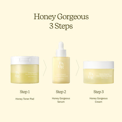 ByUR Honey Gorgeous Keep Moisturizing Toner Pads – Deep Hydration, Firming & Elasticity